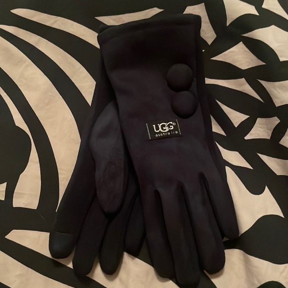 Ugg navy/black gloves - Picture 6 of 6